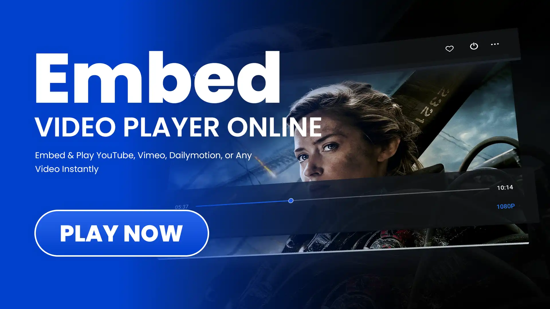 Embed Video Player Online