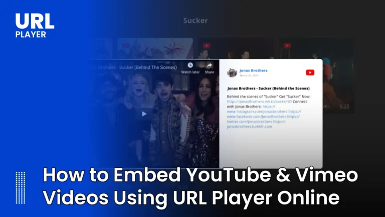 How to Embed YouTube & Vimeo