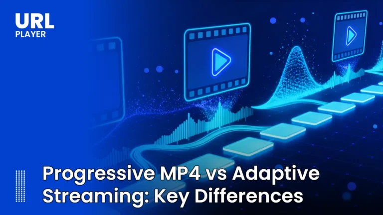 Progressive MP4 vs Adaptive Streaming