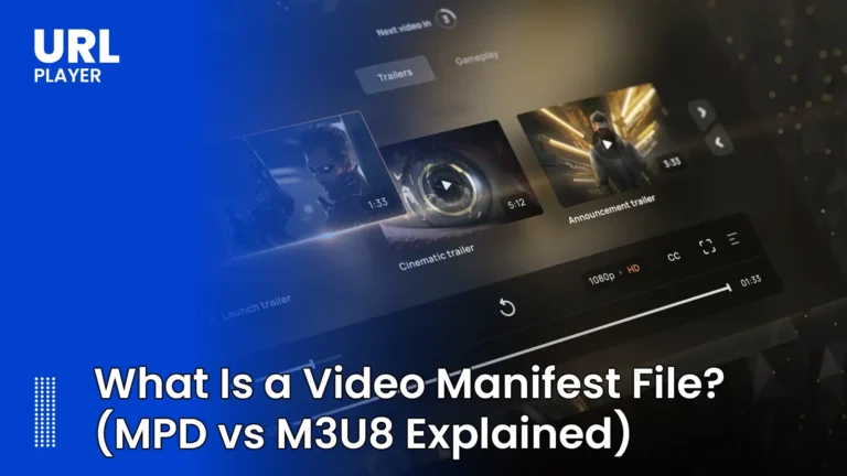 What Is a Video Manifest File? (MPD vs M3U8 Explained)